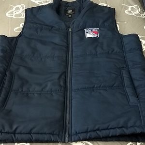 NY Rangers mens large vest